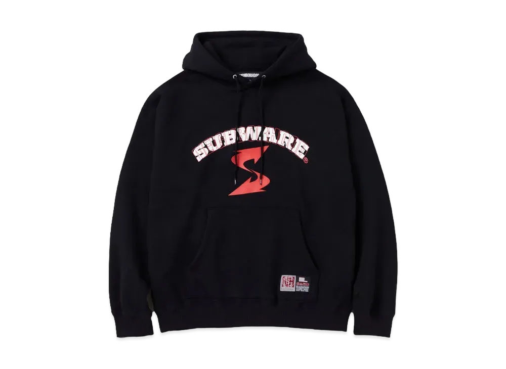 ネイバーフッド x サブウェア. スウェット フーディー LS "ブラック"