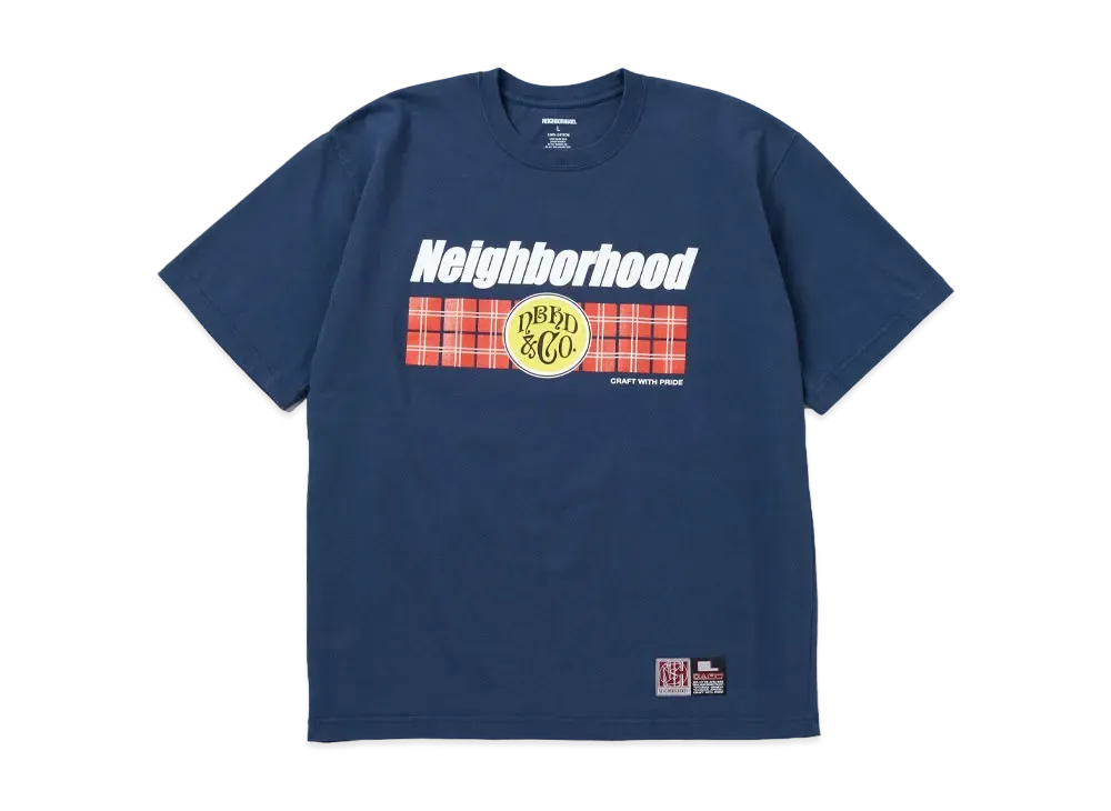 NEIGHBORHOOD x Subware . Tee SS-1 "Navy"