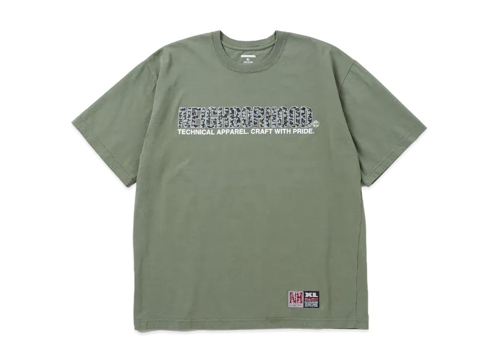 NEIGHBORHOOD x Subware . Tee SS-2 "Olive Drab"