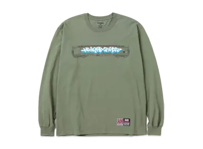 NEIGHBORHOOD x Subware . Tee LS-2 "Olive Drab"