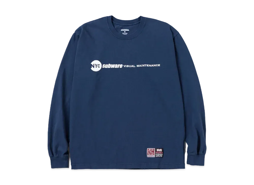 NEIGHBORHOOD x Subware . Tee LS-3 "Navy"