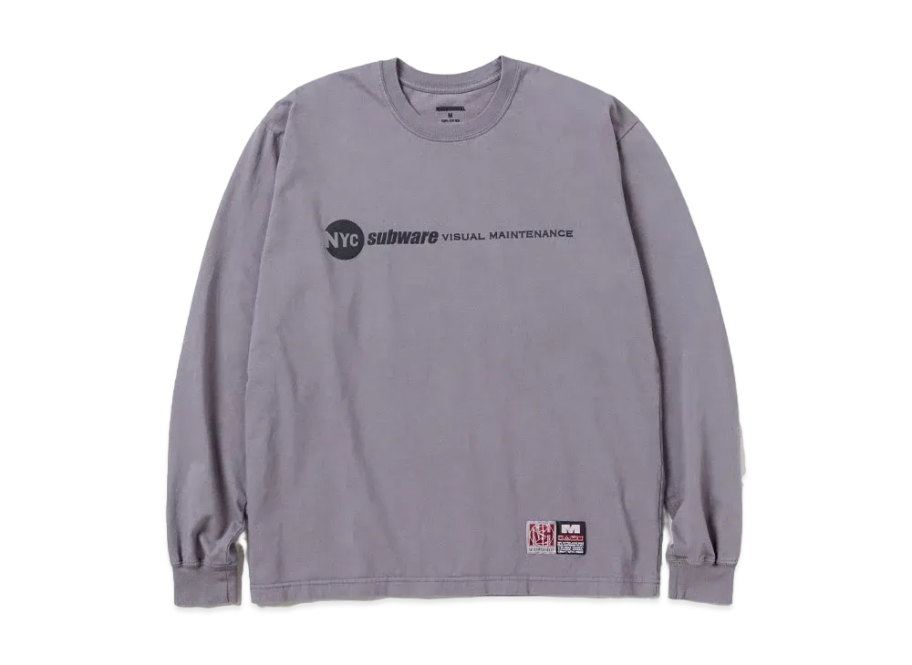 NEIGHBORHOOD x Subware . Tee LS-3 "Gray"