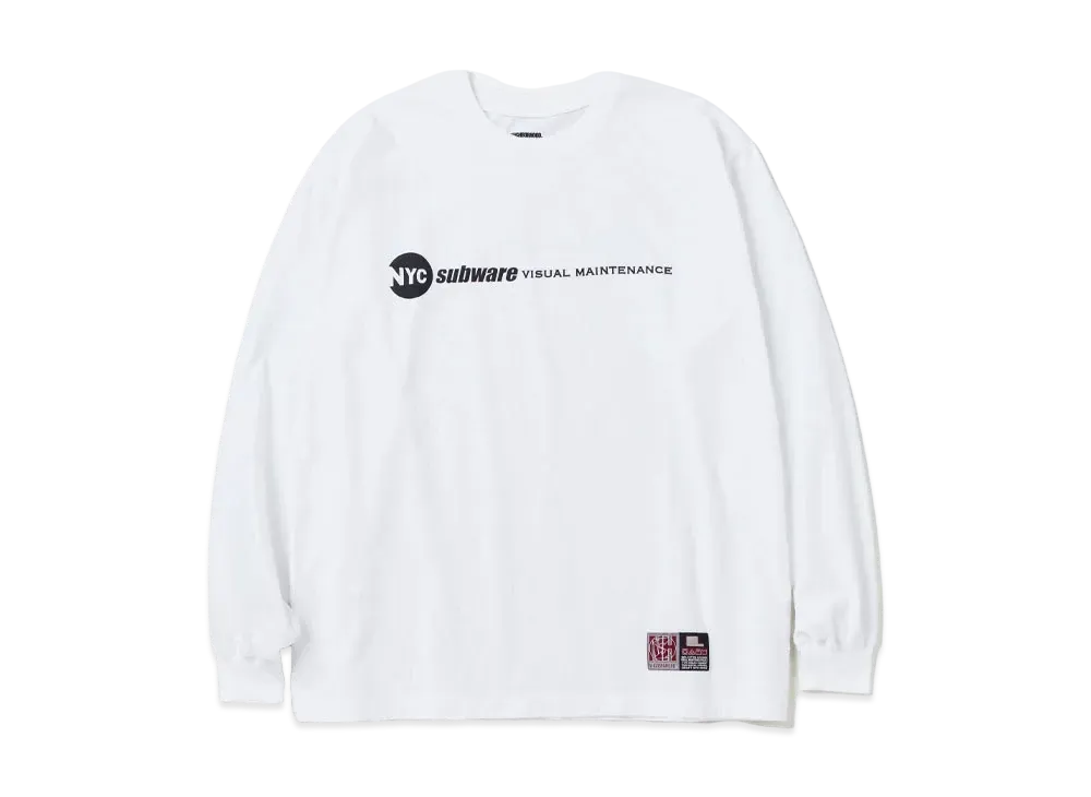 NEIGHBORHOOD x Subware . Tee LS-3 "White"