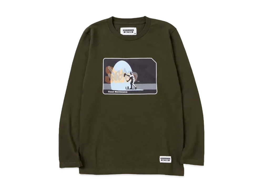 NEIGHBORHOOD x Subware . Tee LS "Olive Drab"