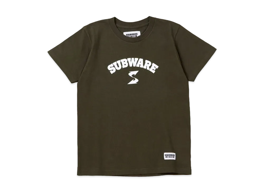 NEIGHBORHOOD x Subware . Tee SS-2 "Olive Drab"