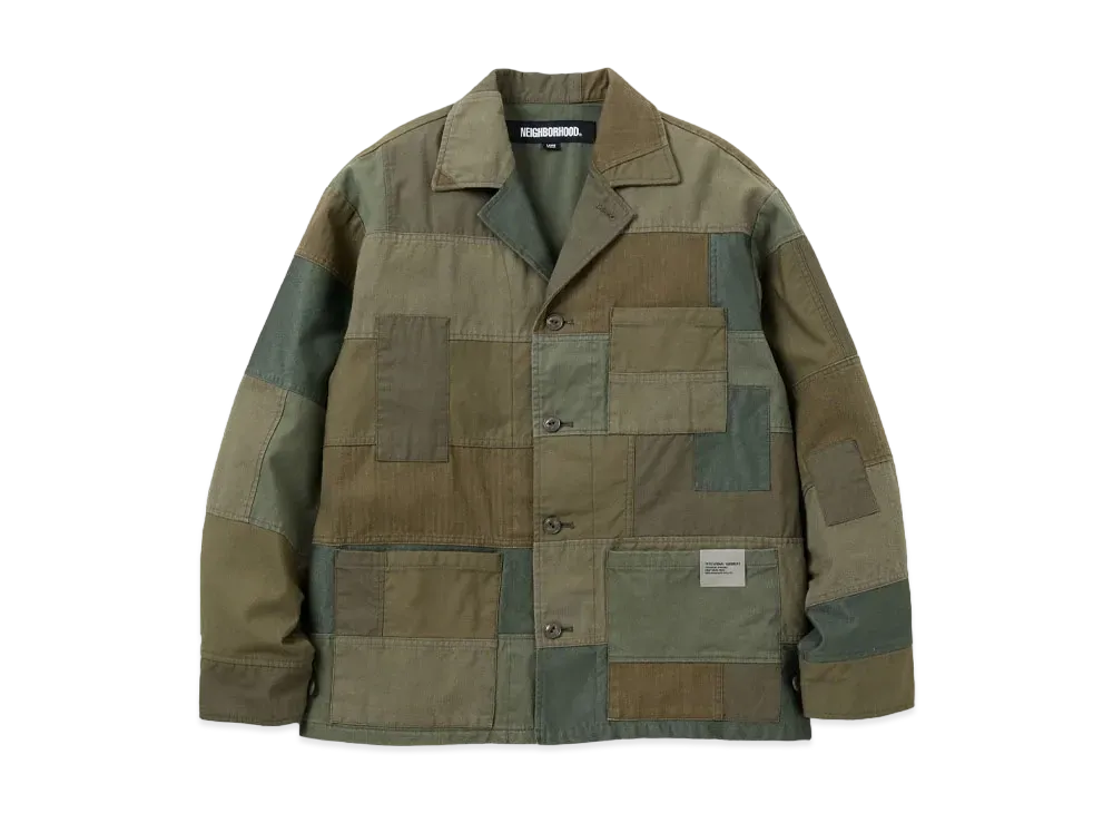 NEIGHBORHOOD Patchwork Jacket "Olive Drab"