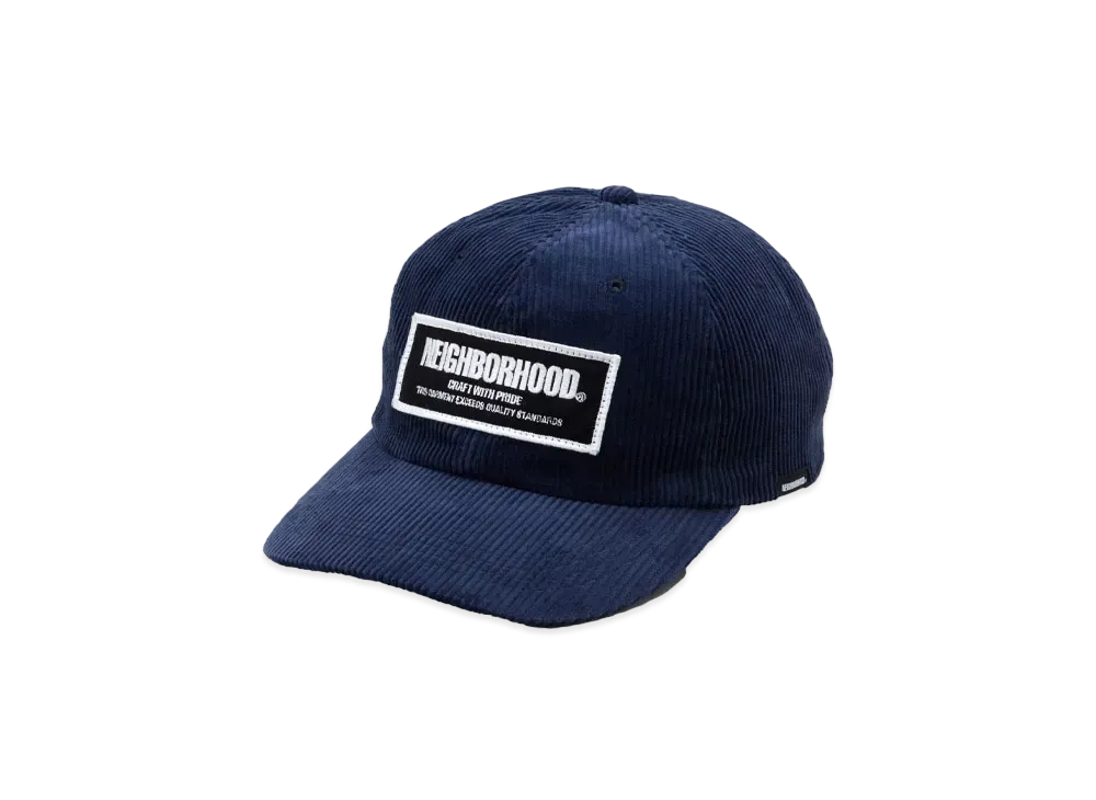 NEIGHBORHOOD Corduroy Dad Cap "Navy"