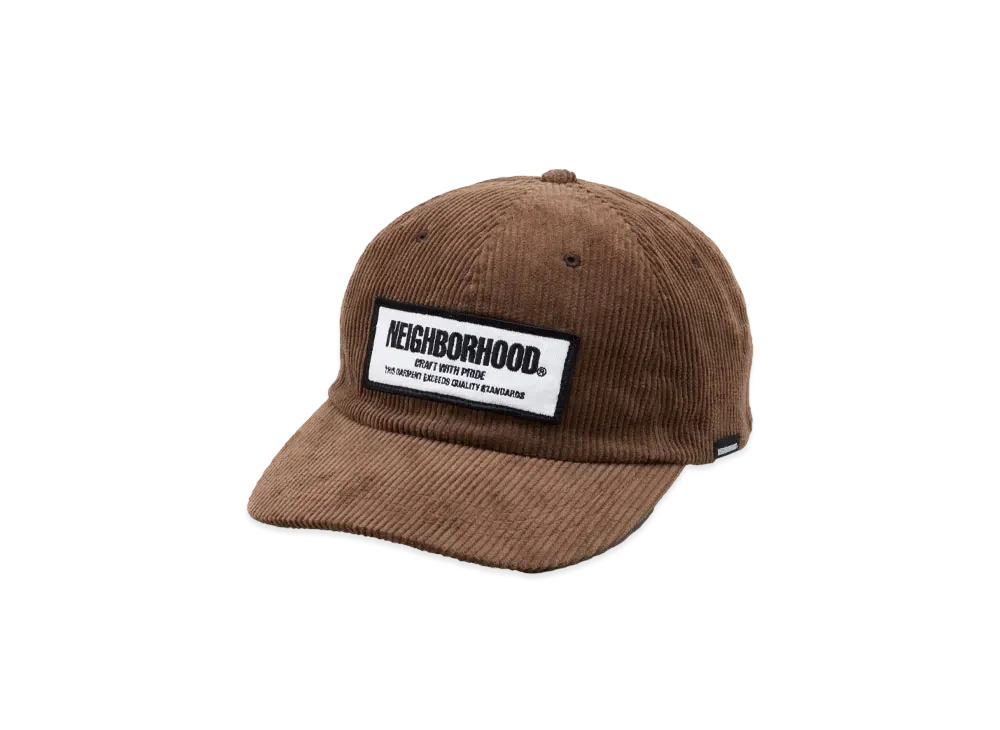 NEIGHBORHOOD Corduroy Dad Cap "Brown"