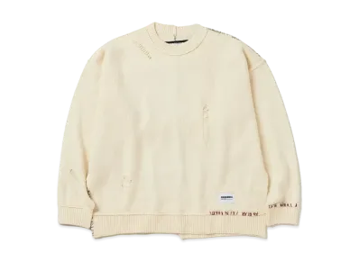 NEIGHBORHOOD Savage Crewneck Sweater "Ivory"