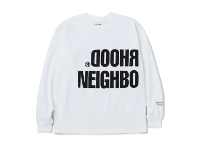 NEIGHBORHOOD NH . Tee LS-14 "White"