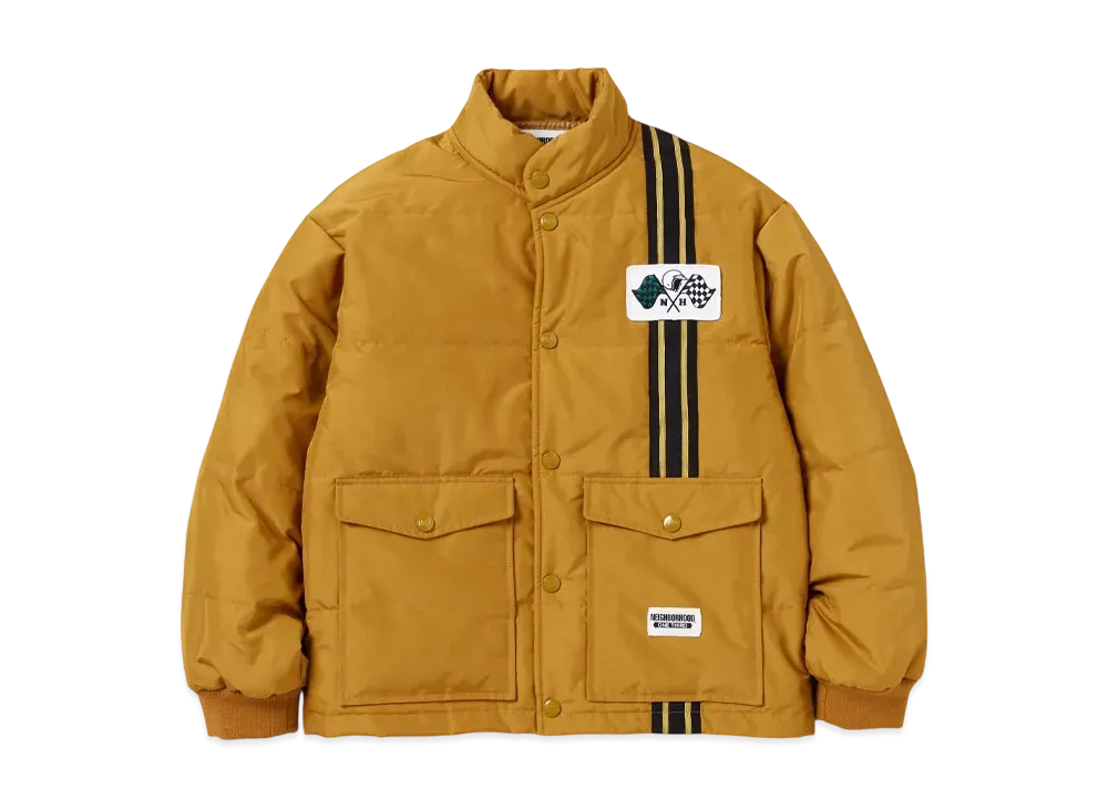 NEIGHBORHOOD OT . Padded Tracker Jacket "Gold"