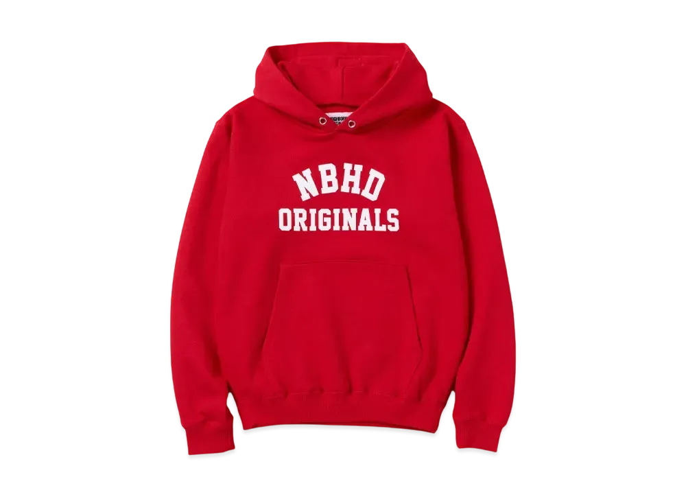NEIGHBORHOOD OT . Sweat Hoodie LS "Red"