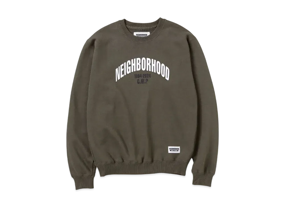 NEIGHBORHOOD OT . Sweat Shirt LS-2 "Olive Drab"