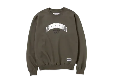 NEIGHBORHOOD OT . Sweat Shirt LS-2 "Olive Drab"