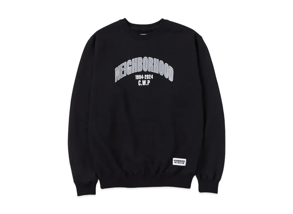 NEIGHBORHOOD OT . Sweat Shirt LS-2 "Black"