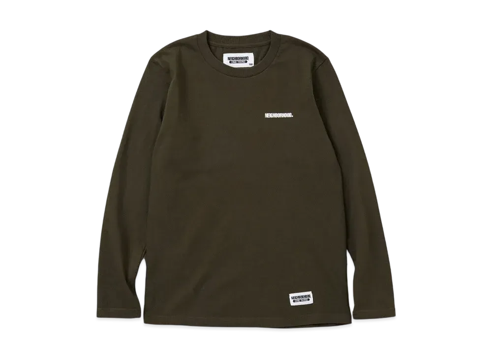 NEIGHBORHOOD OT . Tee LS-1 "Olive Drab"