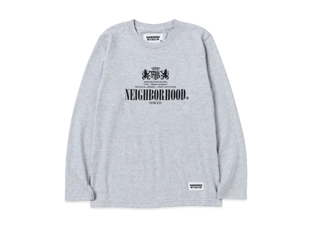 NEIGHBORHOOD OT . Tee LS-5 "Gray"