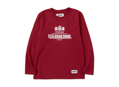 NEIGHBORHOOD OT . Tee LS-5 "Burgundy"
