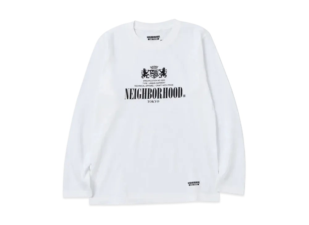 NEIGHBORHOOD OT . Tee LS-5 "White"