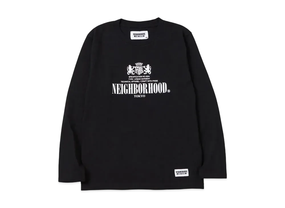 NEIGHBORHOOD OT . Tee LS-5 "Black"