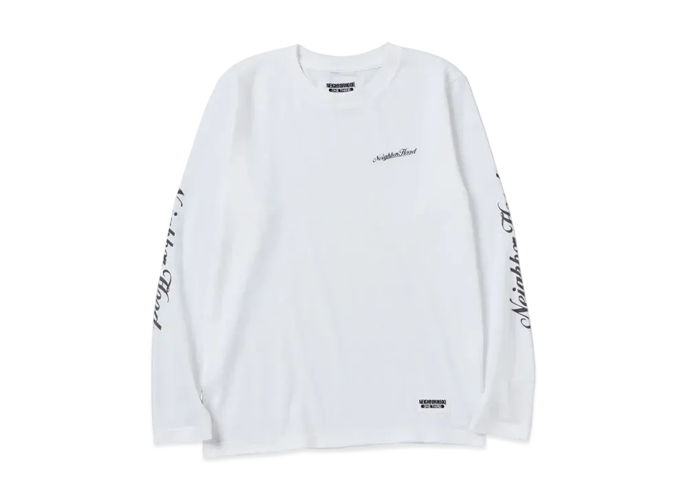 NEIGHBORHOOD OT . Tee LS-8 "White"