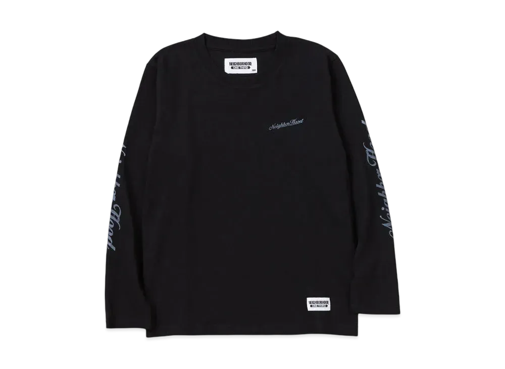 NEIGHBORHOOD OT . Tee LS-8 "Black"