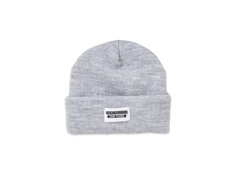 NEIGHBORHOOD OT . Beanie "Gray"