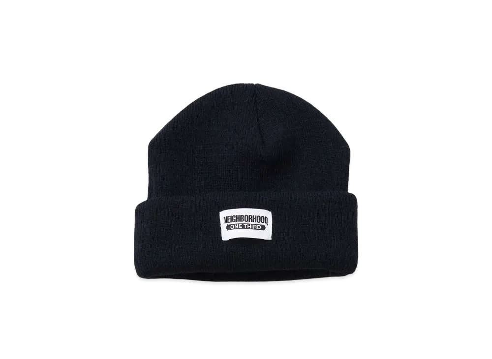 NEIGHBORHOOD OT . Beanie "Black"