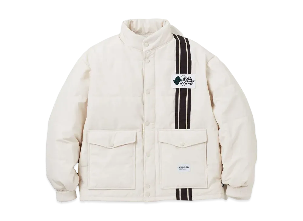 NEIGHBORHOOD Padded Tracker Jacket "White"