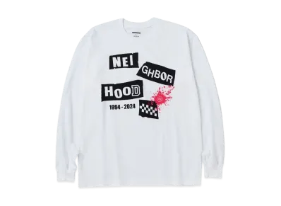 NEIGHBORHOOD NH . Tee LS-10 "White"