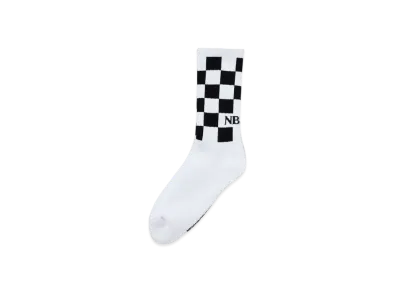 NEIGHBORHOOD Checker Socks "White"