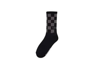 NEIGHBORHOOD Checker Socks "Black"