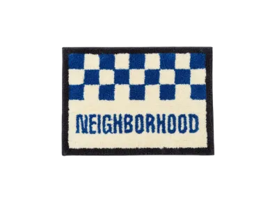 NEIGHBORHOOD x Gallery 1950 . Checker Rug Mat "Blue"