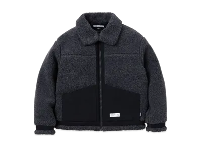 NEIGHBORHOOD Boa Fleece B-3 Type Jacket "Gray"