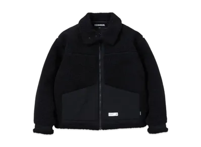 NEIGHBORHOOD Boa Fleece B-3 Type Jacket "Black"