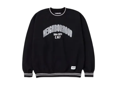 NEIGHBORHOOD College Sweat Shirt LS "Black"