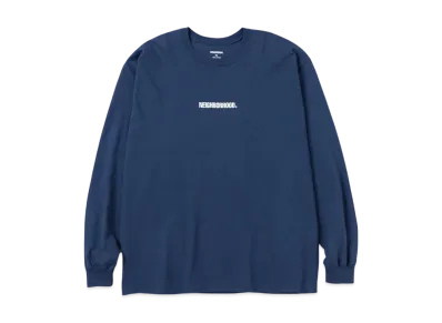 NEIGHBORHOOD NH . Tee LS-3 "Navy"