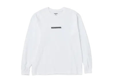 NEIGHBORHOOD NH . Tee LS-3 "White"