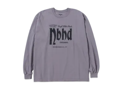 NEIGHBORHOOD NH . Tee LS-4 "Gray"