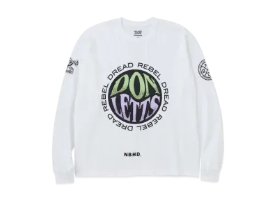NEIGHBORHOOD x REBEL DREAD HARDWARE . Tee LS "White"