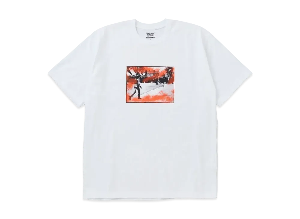 NEIGHBORHOOD x REBEL DREAD HARDWARE . Tee SS-1 "White"