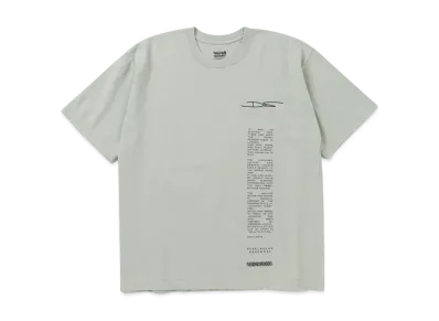 NEIGHBORHOOD x REBEL DREAD HARDWARE . Tee SS-2 "Sage Green"