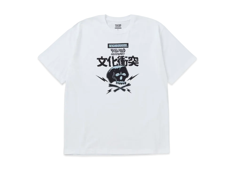 ネイバーフッド x レベルドレッドハードウェア . Tシャツ SS-3 "ホワイト"