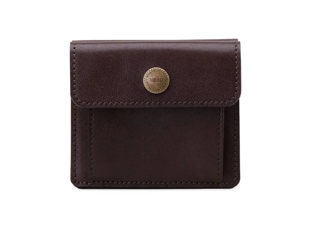 NEIGHBORHOOD Leather Wallet "Brown"