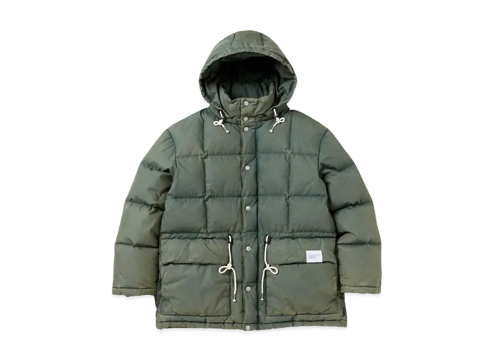 NEIGHBORHOOD Faded Down Jacket "Olive Drab"