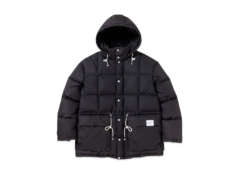 NEIGHBORHOOD Faded Down Jacket "Black"