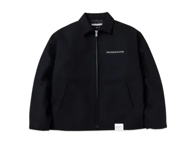 NEIGHBORHOOD Melton Zip Work Jacket "Black"
