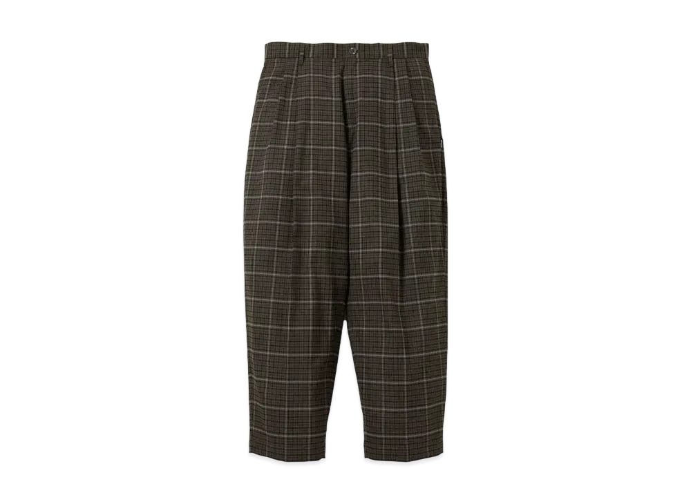 NEIGHBORHOOD Two Tuck Pants "Green Check"