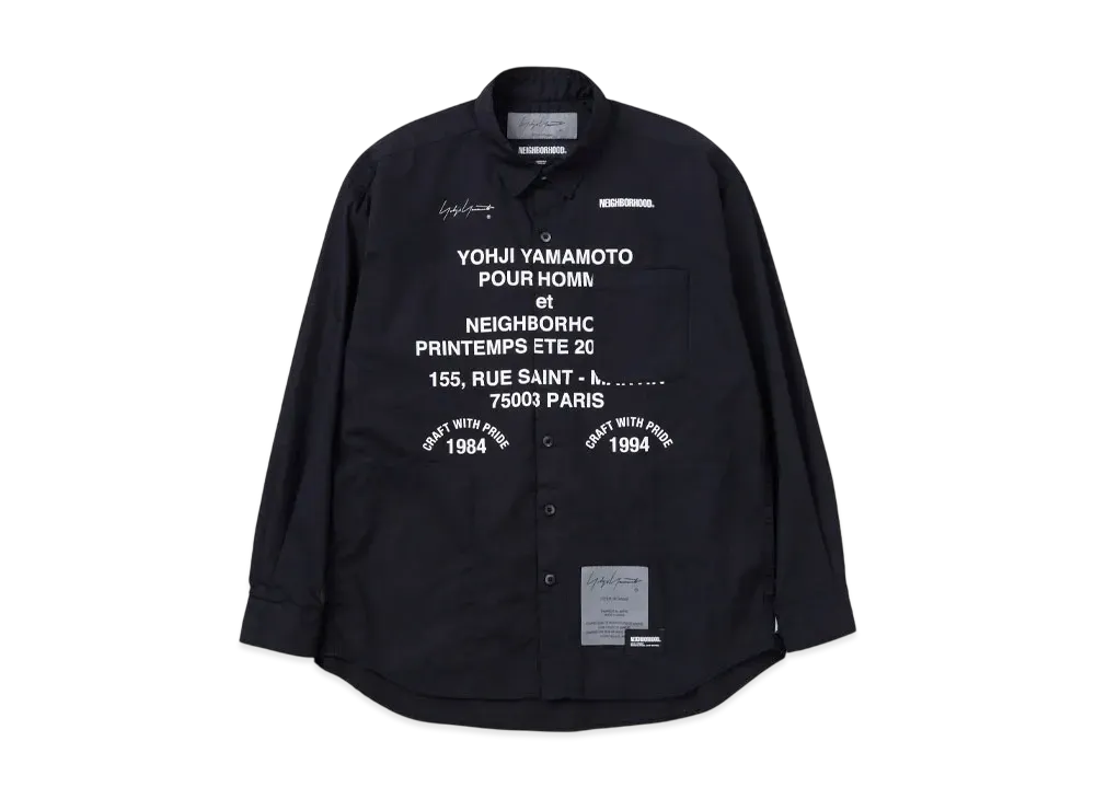 12/6発売｜NEIGHBORHOOD × YOHJI YAMAMOTO POUR HOMME collection 第3