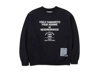 NEIGHBORHOOD x Yohji Yamamoto Sweat Shirt LS "Black"